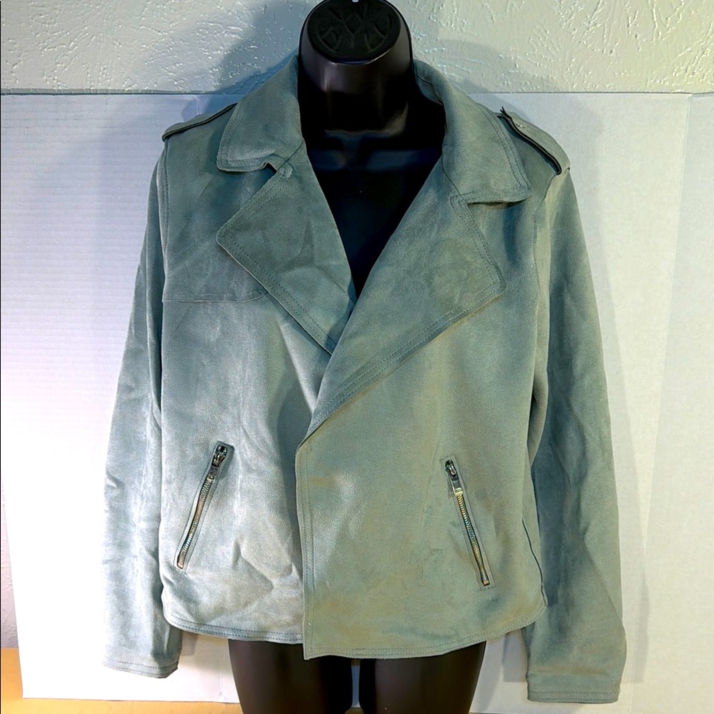 Philosophy republic clothing Faux leather, Moto, jacket, size large